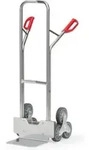 fetra Alu-Treppenkarre 1325 3-arm. Rad-Stern - Tragkraft 200kg Schaufel 25x32cm
