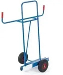 fetra Plattenkarre 1075 - Tragkraft 400kg Schaufel 50x20cm