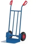 Sackkarre H.1150mm Schaufel-L300xB480mm Luft-Bereifung Trgf.250kg brillantblau