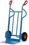 fetra Stahlrohr-Sackkarre B1216L - Luftbereifung Tragkraft 350 kg