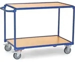 fetra Tischwagen 2942 - Tragkraft 300kg TPE-Reifen