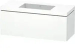 Duravit Waschtischunterschrank c-bonded L-Cube 120x48cm, o HL, we. ma, 1 Ausz.,
