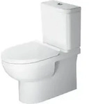 Duravit Stand-WC-Kombi, Tiefsp&uuml;ler No. 1 36,5x65cm, 6 l, Abg. waag., riml., wei&szlig;