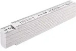 STABILA Kunststoff-Gliederma&szlig;stab Type 1104 1 m wei&szlig;, metrische Skala