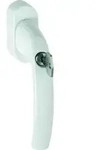 Fenstergriff Atlanta 0530S/US952 Alu.F9016/verkehrswei&szlig; 32-42mm abschl.HOPPE