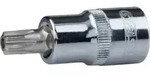 KS Tools 1/2" CHROMEplus Bit-Stecknuss TX mit Stirnlochbohrung,TB25