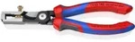 KNIPEX 13 62 180 StriX&reg; Abisolierzangen mit Kabelschere mit Comfort-Griffen schwarz