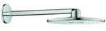 Grohe Kopfbrause Rainshower SmartActive 310 chrom, Brausearm 43cm, 2 Stahlarten