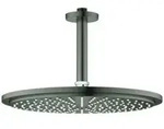 Grohe Kopfbrauseset Rainshower C 310 Deckenausl 14,2cm, hd graphite geb&uuml;rstet