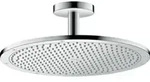 hansgrohe Kopfbrause Axor mit Deckenanschluss, 350mm, 1jet, chrom