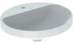 Geberit Einbauwaschtisch VariForm 50x45cm, m HLB, o. &Uuml;L, ov., we. K-Tect
