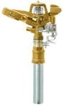 Kreis- u.Sektoren-Hochregner V60S D.32m G3/4Zoll AG MS m.Standspitzen GEKA