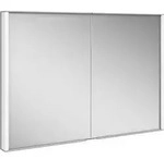 Keuco Spiegelschrank Royal Match 1000x700x160mm, si-elox, WE, 2 Dreht&uuml;ren