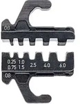 KNIPEX 97 39 08 Crimpeinsatz f&uuml;r isolierte + unisolierte Aderendh&uuml;lsen 0,25 - 6 mm2