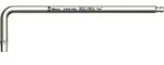 Wera 3950 PKL Winkelschl&uuml;ssel, z&ouml;llig, Edelstahl, 5/32" x 137 mm