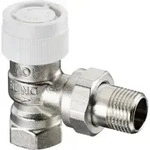 Oventrop Thermostatventil Baureihe AV 9 DN 15, Eck, Messing vernickelt