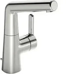 Hansa Waschtisch-Einhebelmischer HANSADESIGNO Style He stl, m Gar, Ausl. 151mm, chr