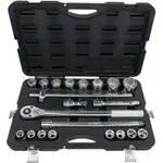 KS Tools 3/4" Steckschl&uuml;ssel-Satz, 21-teilig 6-kant