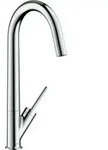 hansgrohe Sp&uuml;ltisch-Einhebelmischer 300 Axor Starck mit Schwenkauslauf, chrom