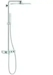 Grohe Duschsystem Euphoria SmartC 310 Cube D chr, m AP-Thermostat, Arm 45cm