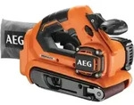 AEG Akku-Bandschleifer BHBS18-75BL-0 18V Solo-Version, inkl. 2x Schleifbl&auml;tter...