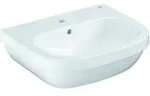Grohe Waschtisch Euro Keramik 55cm, alpinwei&szlig;, 1 Hahnloch mit &Uuml;berlauf
