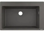 hansgrohe Einbausp&uuml;le 660 S510-F660 750x490mm, 1 Beck., HL vord, steingrau