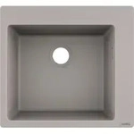 hansgrohe Einbausp&uuml;le 450 S510-F450 540x490mm, 1 Beck., HL vordef., betongr