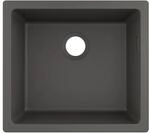 hansgrohe Unterbausp&uuml;le 450 S510-U450 448x398mm, 1 Hauptbe., o. HL, steingrau