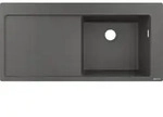 hansgrohe Einbausp&uuml;le 450 S514-F450 1030x490mm, 1 Beck. R, Tropffl li, st-g