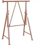M&Uuml;BA Faltger&uuml;stbock B120xH120m 120-195 cm lackiert
