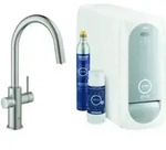 Grohe Sp&uuml;ltisch-Einhebelmischer Blue Home sst, C-Auslauf-Starter K, ausz. M-Ausl