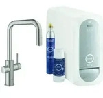 Grohe Sp&uuml;ltisch-Einhebelmischer Blue Home sst, U-Auslauf-Starter K, ausz. M-Ausl