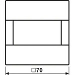 Jung KNX Automatik-Schalter 1,10m Universal LS 3181-1 WW