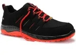 Elten Halbschuh MADDOX Low ESD, schwarz-rot, S3, 40