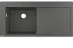 hansgrohe Einbausp&uuml;le 450 S5110-F450 1030x490mm, 1 Beck. li, Tropffl R, st-g