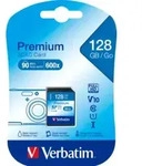 Verbatim SDXC-Card 128GB Premium,Class10,U1 44025