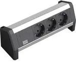 Bachmann Steckdosenleiste 3xSchutzk.schwarz 902.0048