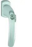 Hoppe Fenstergriff NY 0810S/U10 Alu.F1 35mm abschl.