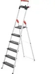 Hailo L100 TopLine, Alu-Sicherheits-Stehleiter, 6 Stufen