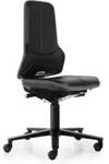 bimos Arbeitsstuhl ESD Neon 2, grau Sitzh&ouml;he 450-620 mm mit Rollen, ohne Polster