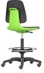 bimos Arbeitsstuhl Labsit 4, PU gr&uuml;n Sitzh&ouml;he 560-810 mm