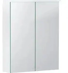 Geberit Spiegelschrank Option Basic 55x67,5x14cm, m Bel ob, 2 T&uuml;r., we.
