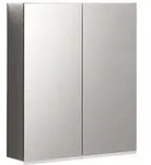 Geberit Spiegelschrank Option Plus 75x70x17,2cm, mit Beleuchtung, 2 T&uuml;ren