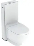 Geberit St.Tiefsp. AquaClean Mera Class Komplettanlage, sp&uuml;lrandlos, wei&szlig;-alpin