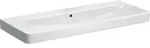 Geberit Waschtisch Smyle Square 120x48cm, KeraTect/we, o. Hahnl., m &Uuml;L