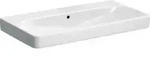 Geberit Waschtisch Smyle Square 90x48cm, KeraTect/we, o. Hahnl., m &Uuml;L