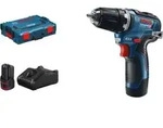 Bosch Akku-Bohrschrauber GSR 12V-35 mit 2 x 3,0 Ah Li-Ion Akku L-BOXX