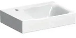 Geberit Handwaschbecken Xeno2 40x28cm, m Hahnl. li, o. &Uuml;L, we. K-Tect