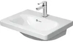 Duravit M&ouml;belwaschtisch DuraStyle Compact 55x40cm, we, m HL, &Uuml;L, Hahnlochbank